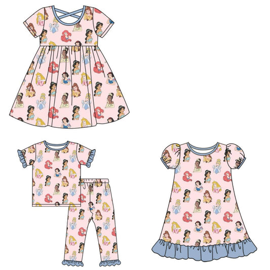 PO190-princess PJ and outfit collection