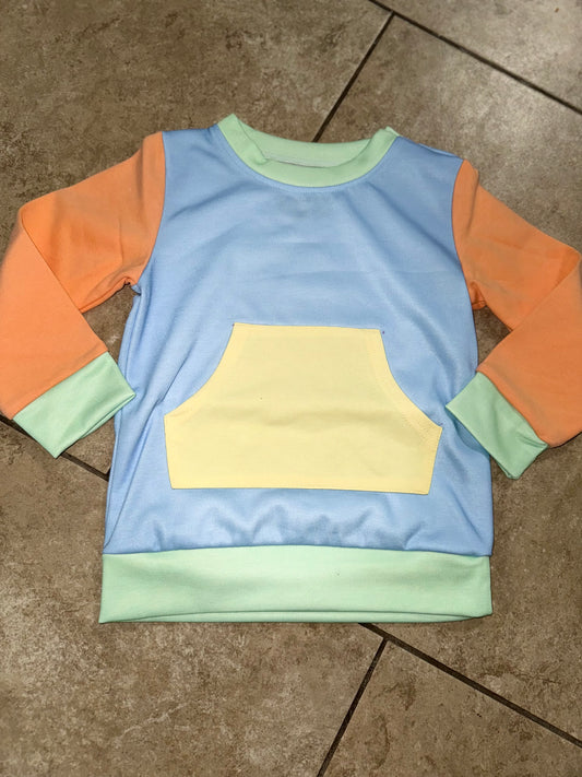 Rts-colorblock sweater