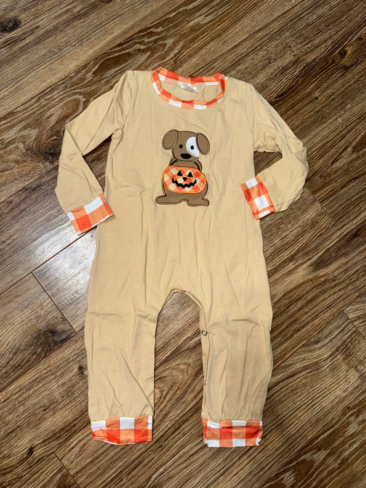 rts-puppy boy romper