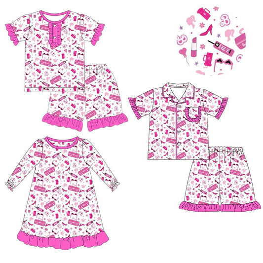 Po187-pink girl collection