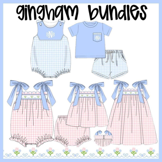 BLACK FRIDAY PRE ORDER-GINGHAM BUNDLES