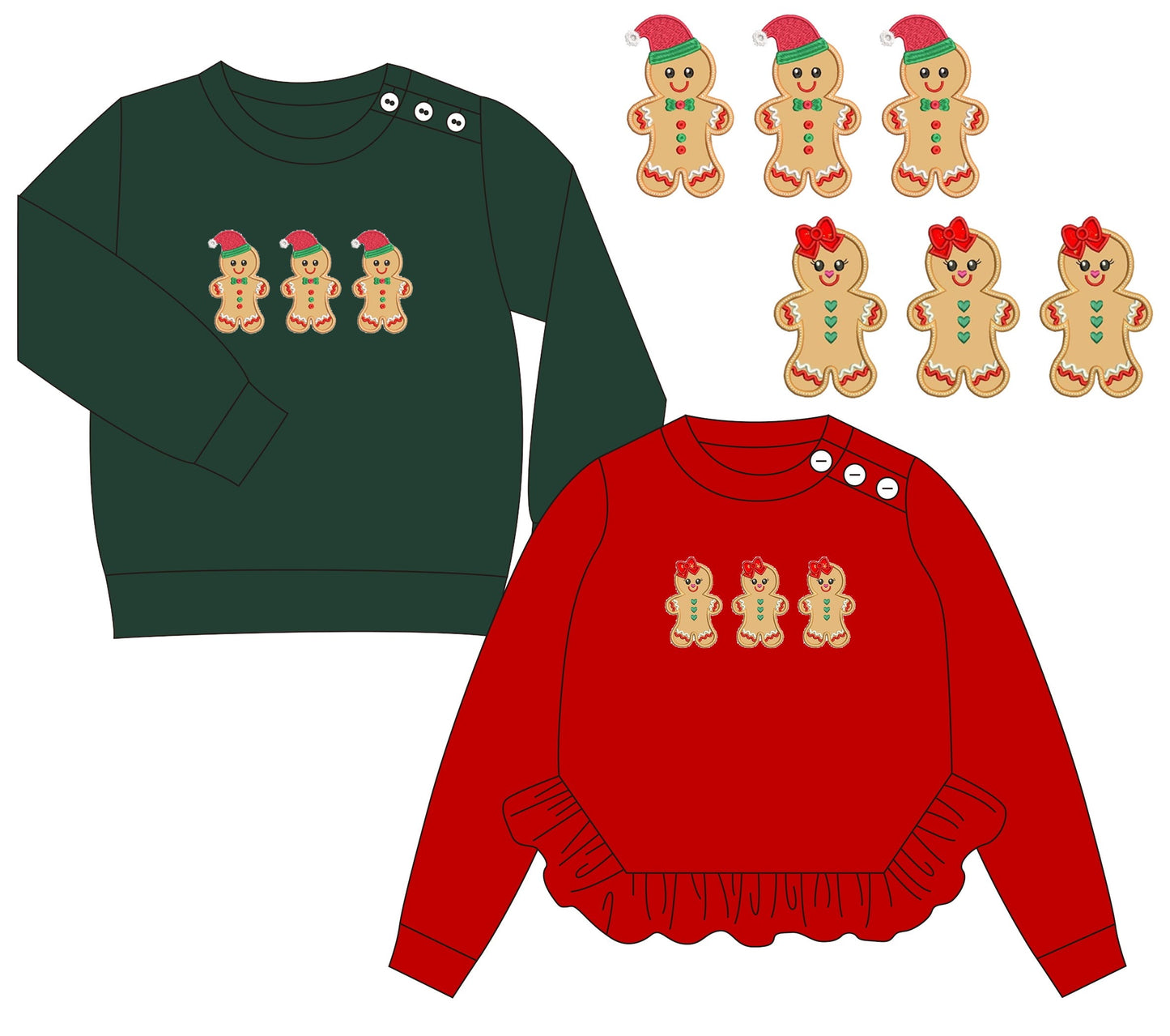 Po172-GINGERBREAD SWEATERS