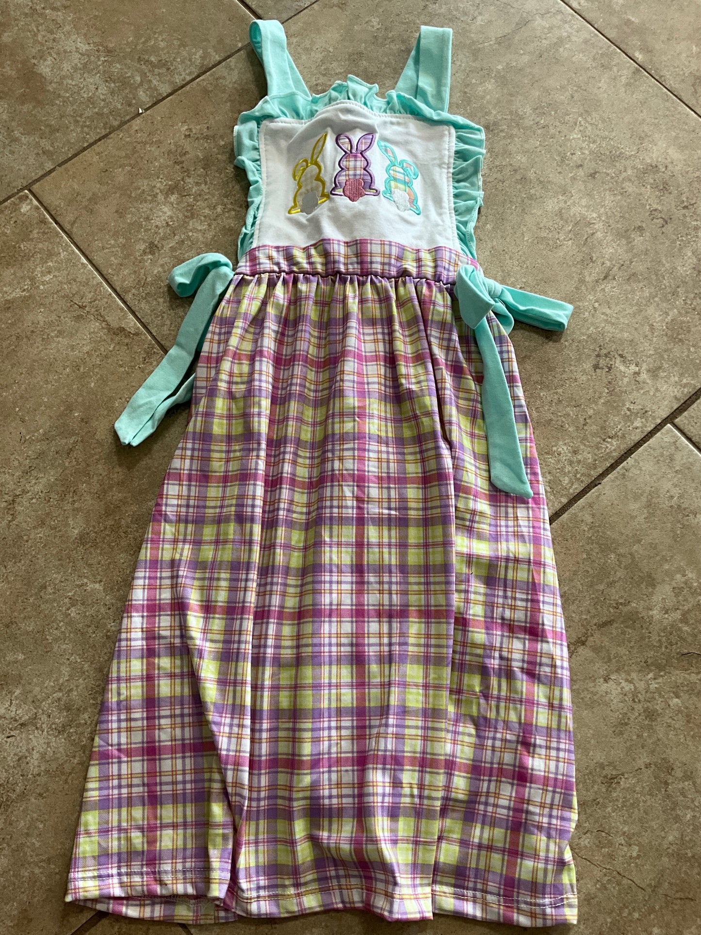 Rts- pastel Easter bunny dress