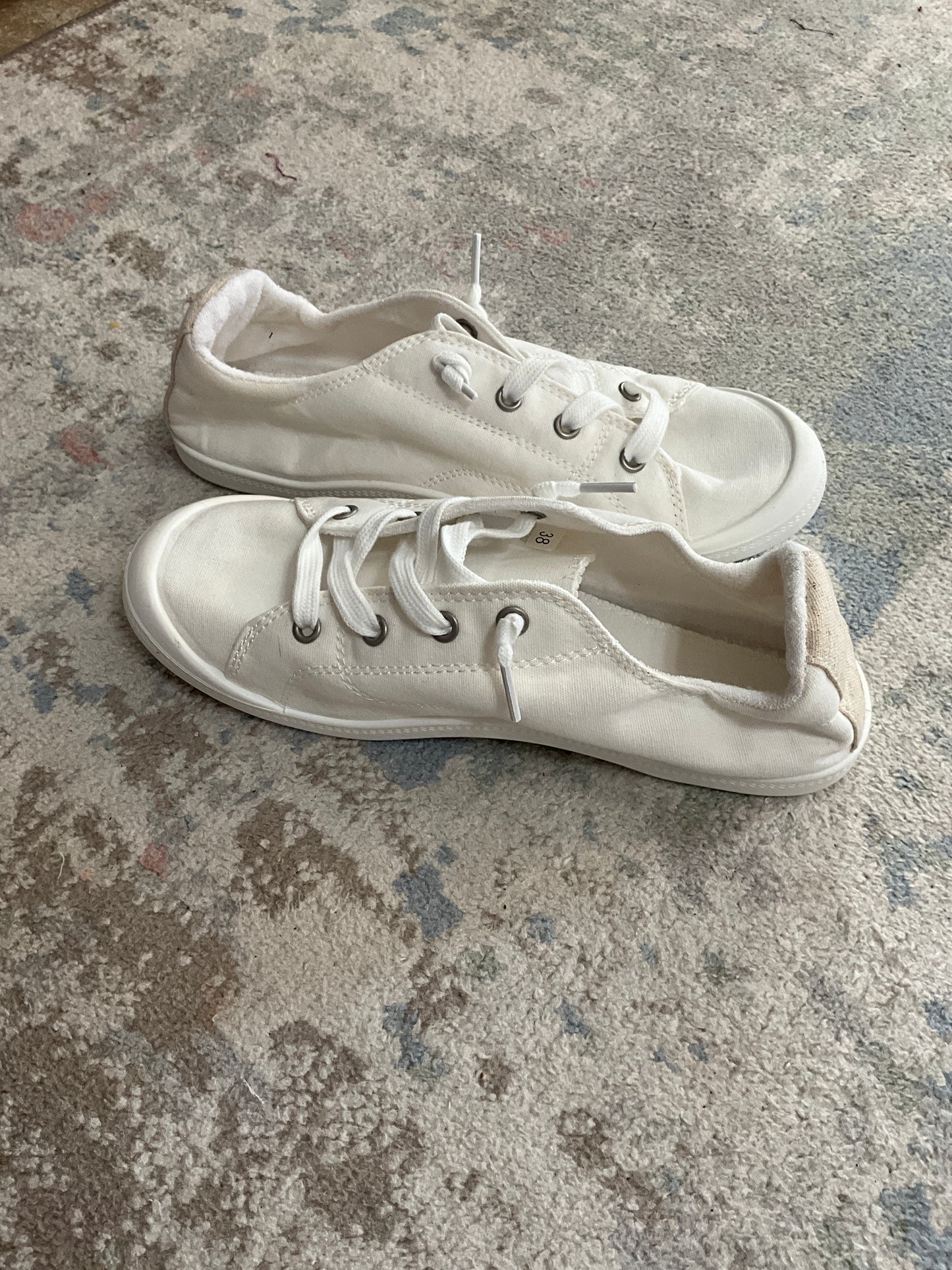 Rts- white mom shoes