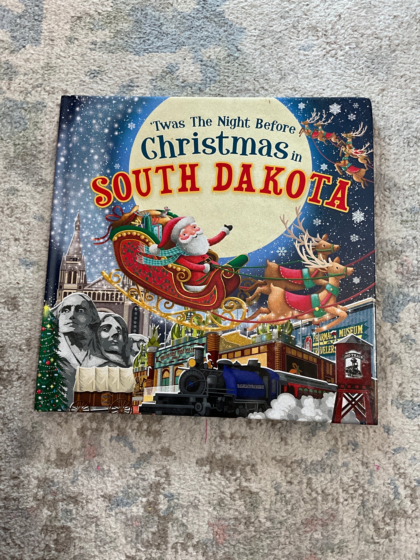 Rts- twas the night before Christmas South Dakota book