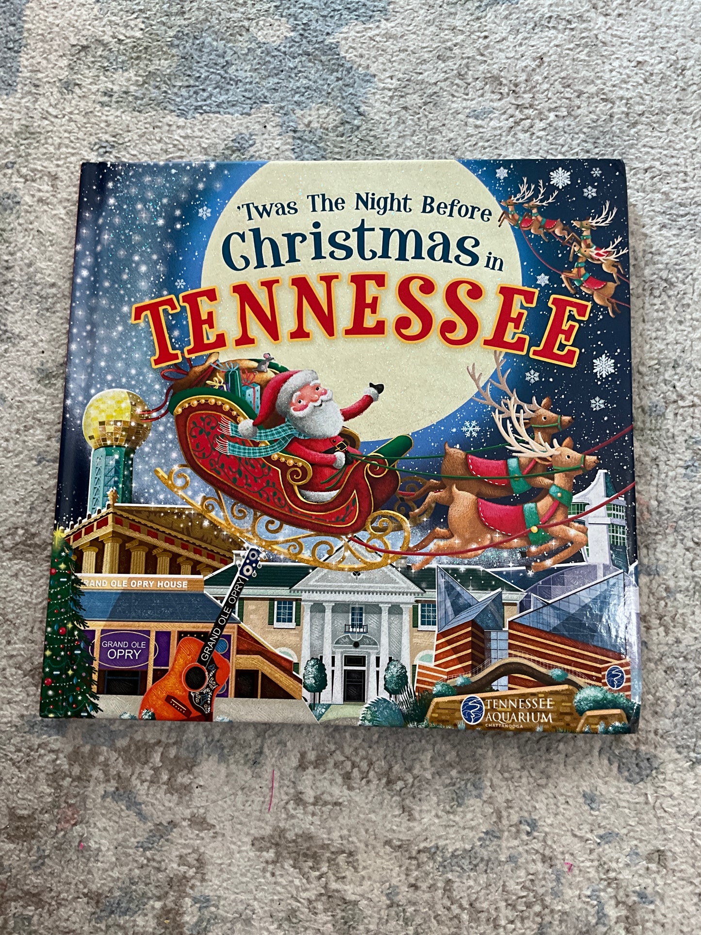 Rts- ‘‘twas the night before Christmas in Tennessee book